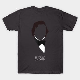 Frédéric Chopin - Minimalist Portrait T-Shirt